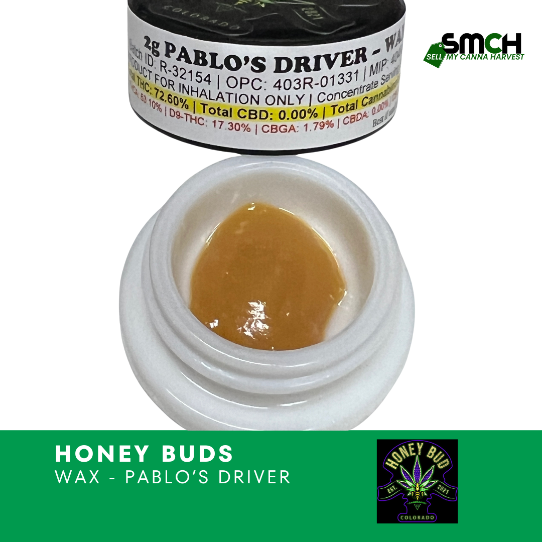 Honey Buds - 2 Gram Wax Bucket - Pablo's Driver